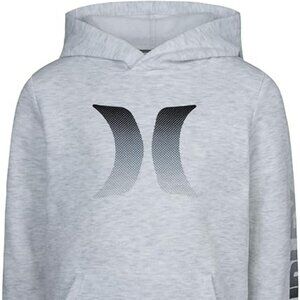 NWT 3T Hurley Boys Pullover Hoodie Birch Heather One & Only Fleece